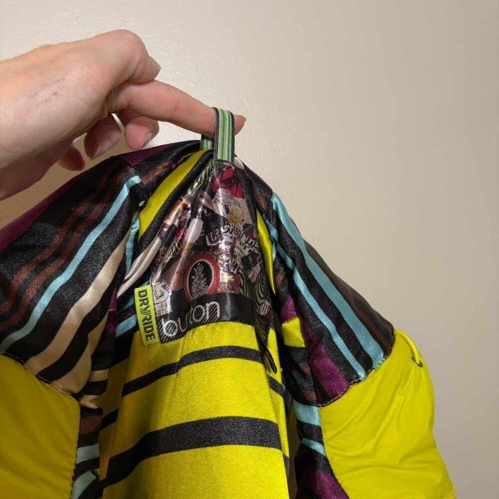 Burton Women's Hooded Puffer Vest – Bright Yellow Winter Layer‎ - Picture 13 of 16